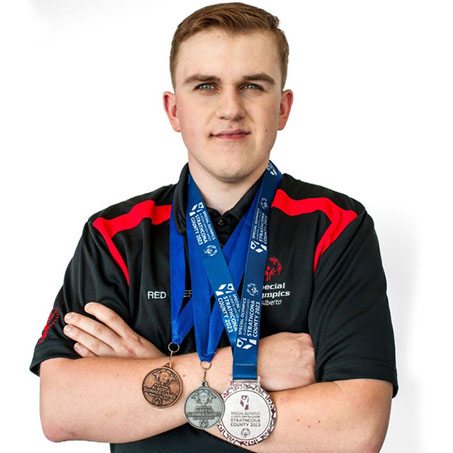 Jayson - Athlete with a lot of medals